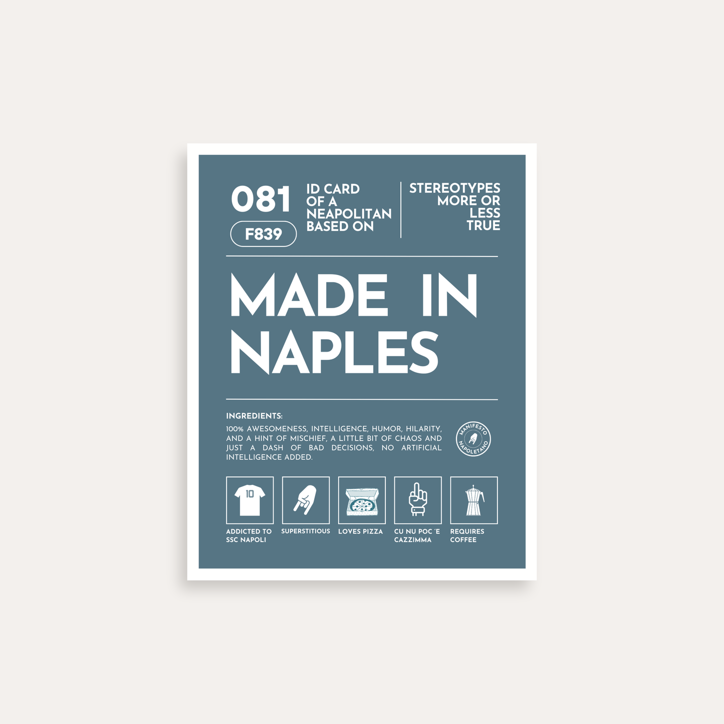 MADE IN NAPLES